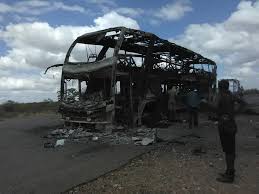 Greyhound canada told cbc news the company is cooperating fully with officials and has launched an investigation of its own. 34 Escape Burning Greyhound Bus Near Scene Where Another Bus Killed 42 Zimbabwe News Now