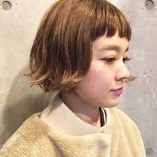 憧れのぱっつんボブに 顔型別から男ウケヘアまでご紹介 hair 女の子の髪 ぱっつんボブ ヘアスタイリング