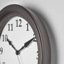 Sondrum Wanduhr Grau 35 Cm Ikea Osterreich Wall Clock Clock Grey Wall Clocks
