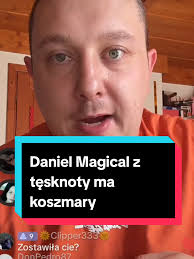 Daniel tak się martwił że Natalia wyjechała i już nie wróci że miał  koszmary xD #foryou #dlaciebie #dc #danielmagical #fyp