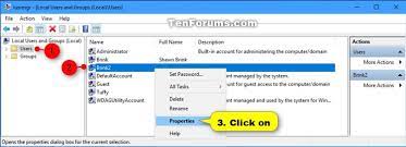 Substitute user name in the command above with the actual user name (ex: Unlock Local Account In Windows 10 Tutorials