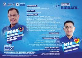 Panduan buat anda yang ingin membuat semakan nama calon yang bertanding dalam pru14 tahun 2018. Nabihah Hamid On Twitter Profile Calon Bn Parlimengombak Dan Dunhulukelang Ge14 Pru14