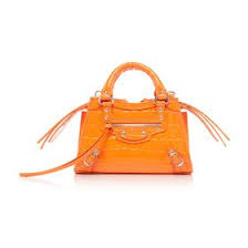 Neo Classic City Mini Croc Effect Leather Bag By Balenciaga Moda Operandi Balenciaga Mini City Bag Balenciaga Bag Balenciaga Mini City
