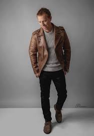 These 7 Shoppable Outfits Prove You Can Pull Off A Brown Leather Jacket Brown Leather Jacket Men Leather Jacket Outfit Men Brown Jacket Outfit Men