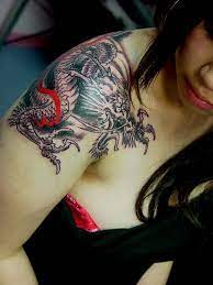 Dragon Tattoos For Women On Shoulder Chest Tattoos For Women Dragon Tattoo For Women Sleeve Tattoos For Women