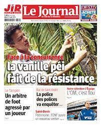 Le journal de l ile. Le Journal De L Ile De La Reunion Le Jir Yves Mont Rouge Detail
