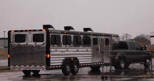 Pin By Stillwater Trailer Sales Llc On Trailer Inspiration Livestock Trailers Horse Trailers Stockshow Life