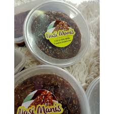 Kemudian masukkan bawang merah hiris. Wajik Pulut Kacau Nasi Manis Kelantan Ori Shopee Malaysia
