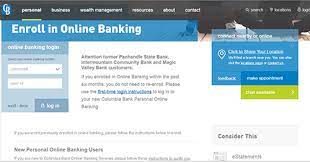 Columbia connect is the secure way to manage your everyday banking. Columbia Bank Online Banking Login Online Banking