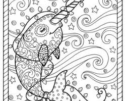 Print these off or color online with our picks for the five best sites to get your color on. Narwhal Coloring Etsy