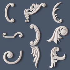 Architectural Kit Bash 3d Model 3d Printer Art Acrylic Wall Decor Decorative Corbels