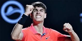 1 day ago · spain's carlos alcaraz celebrates during his win over greece's stefanos tsitsipas at the us open on friday. Rafa Nadal Carlos Alcaraz Can Be One Of The Best Players In The World