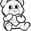 Religious valentines day coloring page for adults. 1
