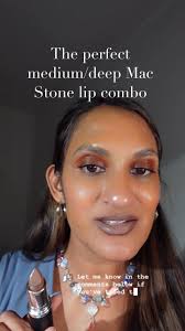 The perfect medium/deep Mac Stone lip combo, I live for a cooltoned nude  lip and baby this is itttt, @maccosmetics , #macchestnut #macstone #90slips  #90smakeup #coolnudes #newmakeup #viralmakeup ...