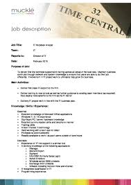These are transferable help desk responsibilities and skills. It Help Desk Job Description