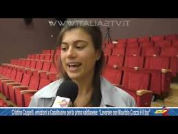 Cristina cappelli was born in rome, italy. Cristina Cappelli Emozioni A Casalbuono Lavorare Con Maurizio Crozza E Il Top Youtube