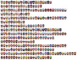 Pokemon All Generations Overworld In 2020 Pokemon Pixel Art Characters Pokemon Rpg