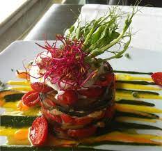 Check spelling or type a new query. Tortino Di Ricciola Con Melanzane E Pomodori Confit Saporie