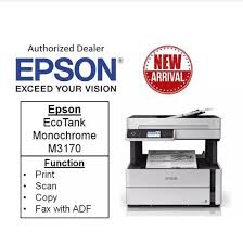 Epson m200 network scanner install. Epson Ecotank Monochrome M3170 Wi Fi All In One Ink Tank Printer Electronics Computers Others On Carousell