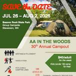 AA in the Woods Campout 2026