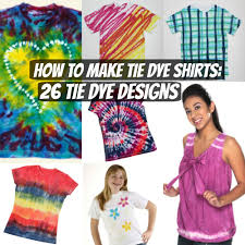 Accordion folded stripe pattern tie dye technique lay the fabric flat. Tie Dye T Shirt How To Novocom Top