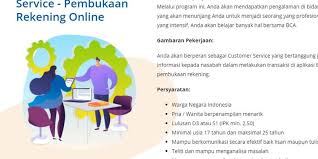 Live your career adventure and face the era of industry revolution 4.0 with bca. Bca Buka Lowongan Kerja Magang Lulusan D3 Dan S1 Selama 1 Tahun Halaman All Kompas Com