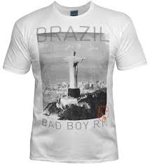 bad boy brazil t shirts white mma clothing