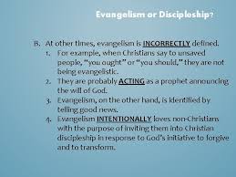 Include one sentence to introduce the problem you are investigating, why this problem is significant, the hypothesis to be tested, a brief summary of experiments that you wish to conduct and a. Evangelism Or Discipleship Evangelism Or Discipleship The Purpose