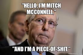 Mitch mcconnell is trying to stop teens from vaping. Hello I M Mitch Mcconnell And I M A Piece Of Shit Make A Meme