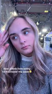 RIP HEADPHONE USERS🤣🤣 but it’s gonna be one of those fun weeks where the  weather changes seasons every day🙄🙄🥲🥲🥲 #meteorologist #fyp #fypage  #weather #rochesterny #wny