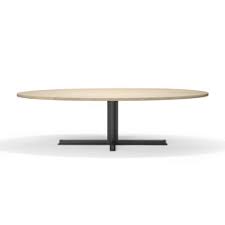 My coffee table needed additional support, so i purchased four l brackets in 4 length, and attached flat to the underside of the coffee table frame. Cross Oval Dining Table Architonic