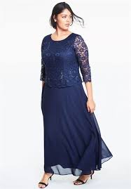 Lace Popover Dress Plus Size Special Occasion Dresses Roamans Dresses Plus Size Dresses Lace Jacket Dress