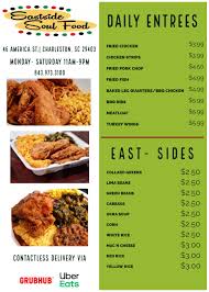 See 48 unbiased reviews of nana's seafood & soul, rated 4 of 5 on tripadvisor and ranked #261 of 797 restaurants nana's seafood & soul was a place we targeted for our first visit to charleston. Eastside Soul Food Home Charleston South Carolina Menu Prices Restaurant Reviews Facebook