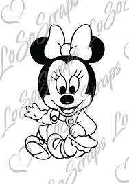 Free Free 175 Baby Minnie Mouse Svg SVG PNG EPS DXF File