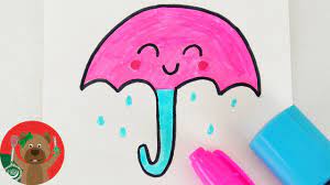 كيفية رسم شمسية تعليم الرسم للأطفال youtube