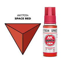 AK-Interactive: Quick Gen Acrylic Contrast - Space Red 18 ml