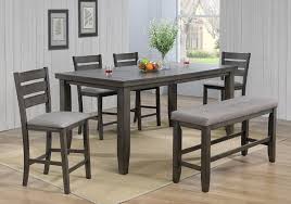 Shop from a variety of table styles including; Bardstown Gray Counter Height Dining Room Table 6pc Set Evansville Overstock Warehouse