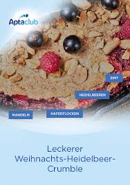 Weihnachtsrezept Fur Schwangere Heidelbeer Crumble Mit Zimt Rezepte Fur Schwangere Weihnachtsrezepte Rezepte