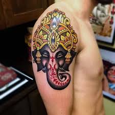 Black ink simple ganesha tattoo ganesha ganesh tattoo. Top 83 Ganesha Tattoo Ideas 2021 Inspiration Guide