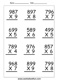 2 5th Grade Math Worksheets Printable Division Math Multiplication Worksheets Free Printable Math Worksheets Multiplication Worksheets