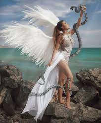 Photoshoot Ideas Angel Fairytale Inspiration With Feathers Wings Snake Unique Photo Fotosessiya V Odesse An Photoshoot Photography Beauty Portrait Dark Beauty