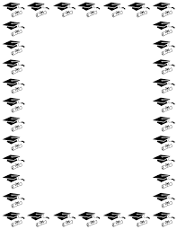 Black And White Classroom Border Clipart Graduation Border Clip Art Page Border And Vector Graphics Page Borders Graduation Clip Art Clip Art Borders