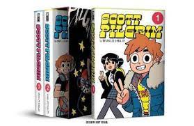 And the next day, instead of working on the pages i was supposed to be working on, i actually scanned a bunch of pages in and i colored them. Scott Pilgrim Color Collection Box Set Bryan Lee O Malley 9781620105917