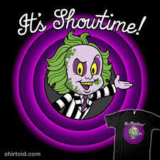 Lydia and bj (aka beetlejuice like duh) friends: Ghost With The Most Shirtoid