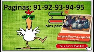 Pdf libro para el alumno. Lengua Materna Espanol Segundo Grado Primaria Pagina 91 92 93 94 95 Espanol 2 Espanol Segundo Grado Youtube
