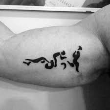 Wherever you sit on the spectrum of running love though, it's probably fair to say that if you've got a tattoo that's literally dedicated to the activity of running…you're more keen on it than most. 40 Running Tattoos For Men Ink Design Ideas In Motion