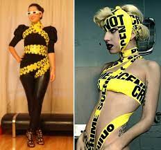 Alle anleitungen schritt für schritt selber machen. Caution Tape Lady Gaga Kostum Selber Machen Kostum Idee Zu Karneval Halloween Fasching Lady Gaga Outfits Lady Gaga Kostum Karneval Kostum Damen