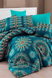 Tek Kisilik Nevresim Takimi Jersey Hula Turkuaz Ev Ev Home Trendyol Nevresim Takimi Nevresim Turkuaz