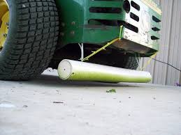 The lawnmower striping kit applies pressure on the grass to bend them. Lawn Striper 6 Steps With Pictures Instructables