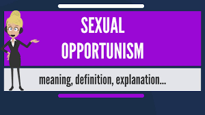 How to use opportunist in a sentence. What Is Sexual Opportunism What Does Sexual Opportunism Mean Sexual Opportunism Meaning Youtube